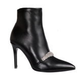 Botine cu toc subtire